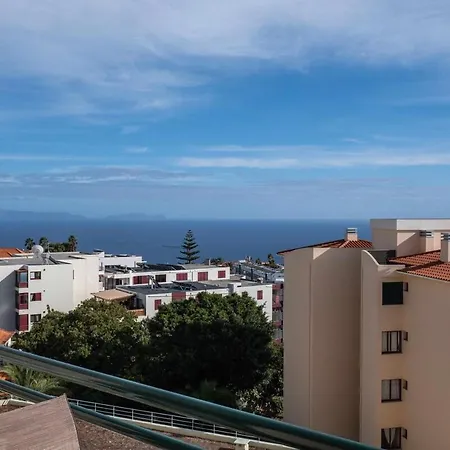 Terrace - Amazing Views Of Town Apartment Garajau